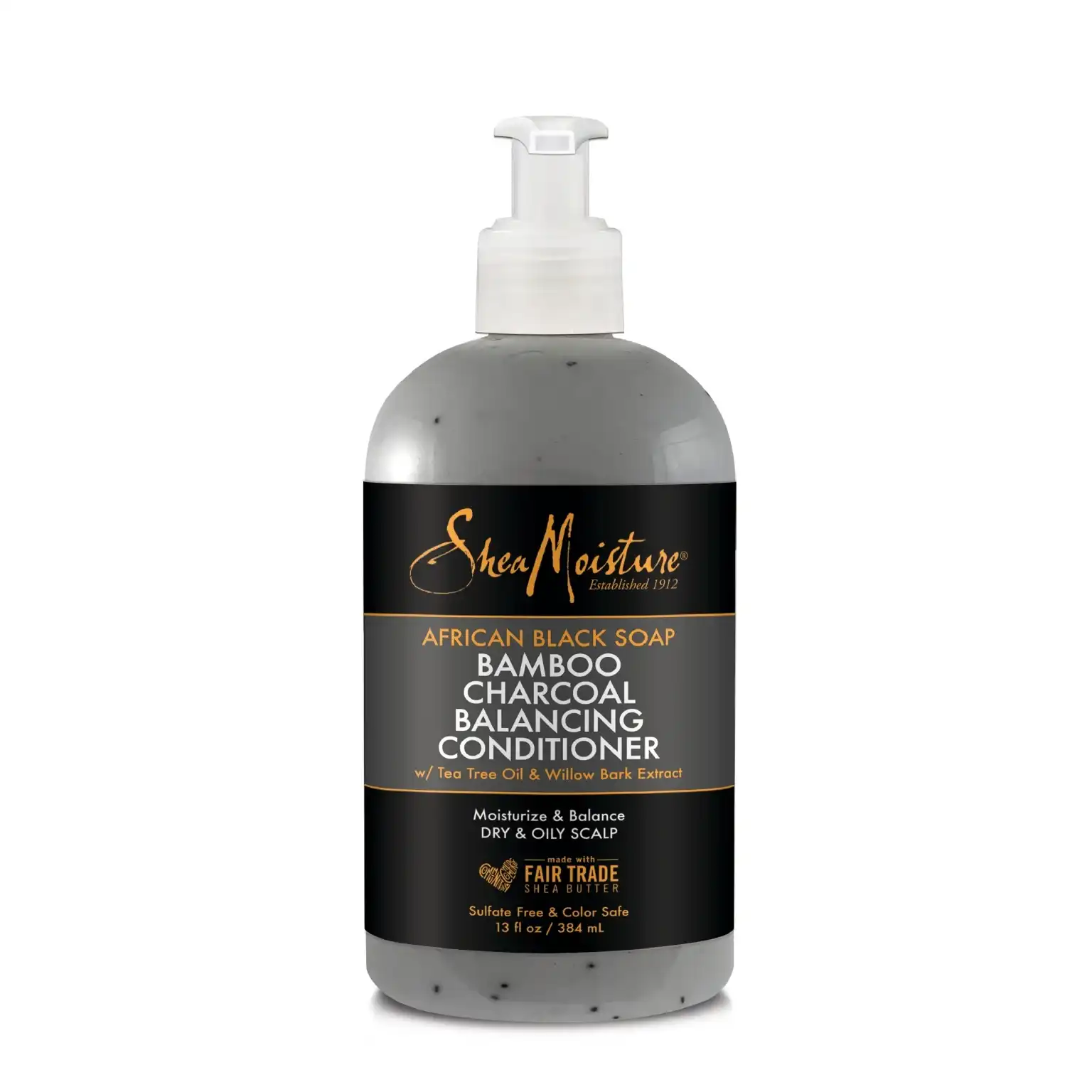 Shea Moisture ABS Bamboo Charcoal Conditioner 13oz By Malik Beauty