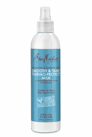 Shea Moisture Argan & Almond Milk Therm. Protect. Milk 8 oz By Malik Beauty