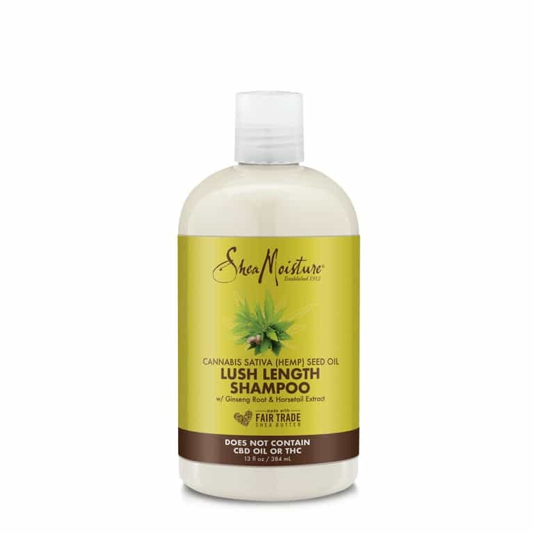 Shea Moisture Cannabis Sativa (Hemp) Shampoo 13oz By Malik Beauty