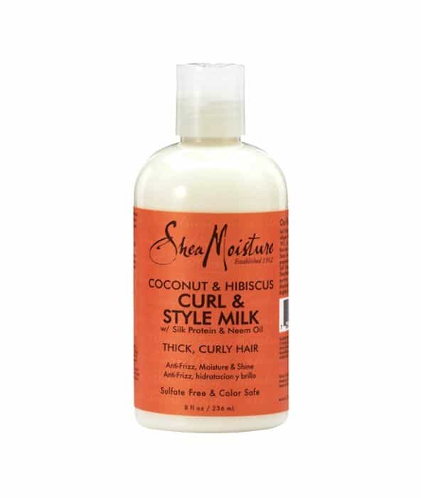 Shea Moisture Coco. & Hibiscus Curl & Style Milk 8 Oz. By Malik Beauty