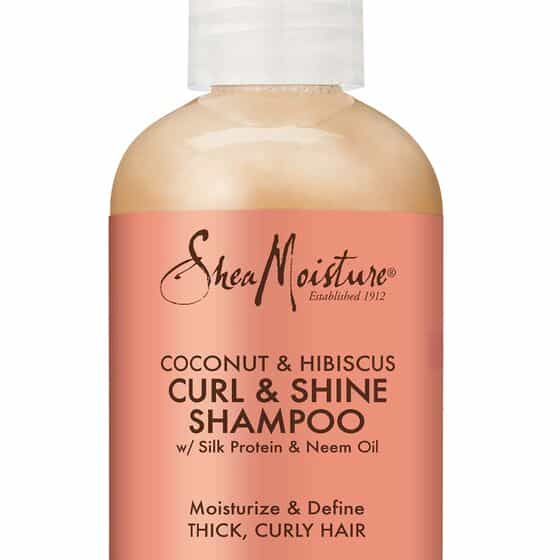 Shea Moisture Coco. & Hibiscus Curl Shine Shampoo 13 Oz. By Malik Beauty