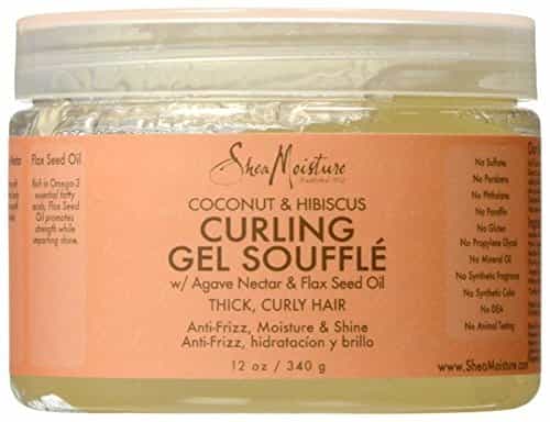 Shea Moisture Coco. & Hibiscus Curling Gel Souffle 12 Oz. By Malik Beauty