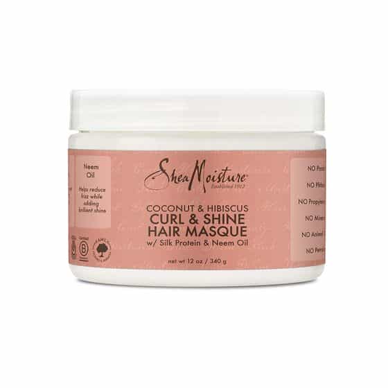 Shea Moisture Coco. & Hibiscus Treatment Masque 12 Oz. By Malik Beauty