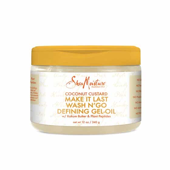 Shea Moisture Coconut Custard Make it Last Defining Gel 12oz By Malik Beauty