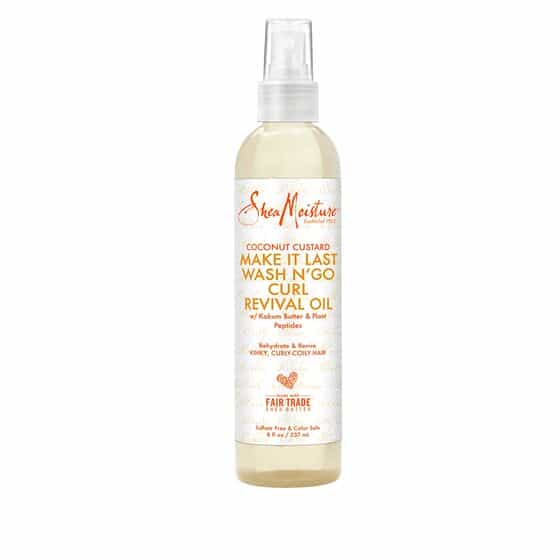 Shea Moisture Coconut Custard Revival Oil 8oz By Malik Beauty
