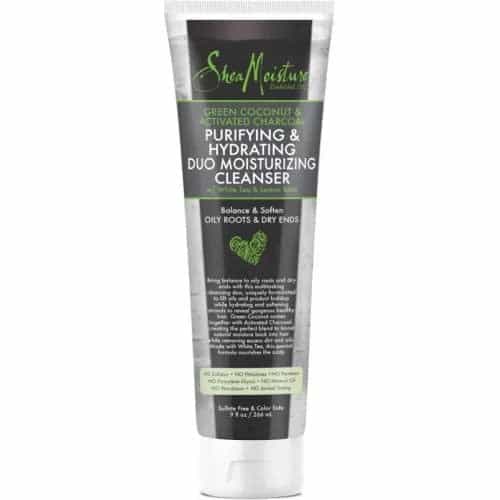 Shea Moisture Green Coco. Char. Cleanser 9oz By Malik Beauty