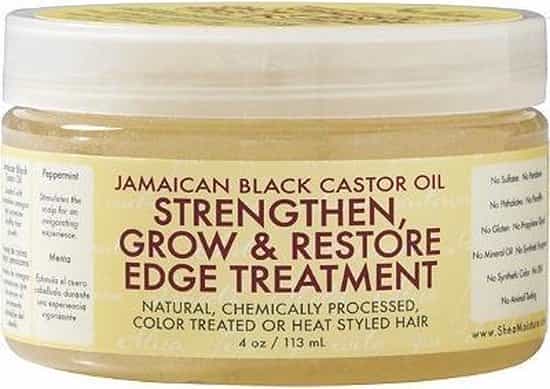 Shea Moisture JB Castor Oil Str. Gr& Rest. Edge Trm. 4 Oz. By Malik Beauty