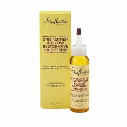 Shea Moisture JB Castor Oil Str. Gr& Rest. Hair Serum 2 Oz. By Malik Beauty