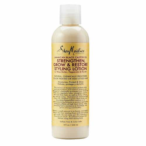 Shea Moisture JB Castor Oil Str. Gr& Rest. Lotion 8 Oz. By Malik Beauty