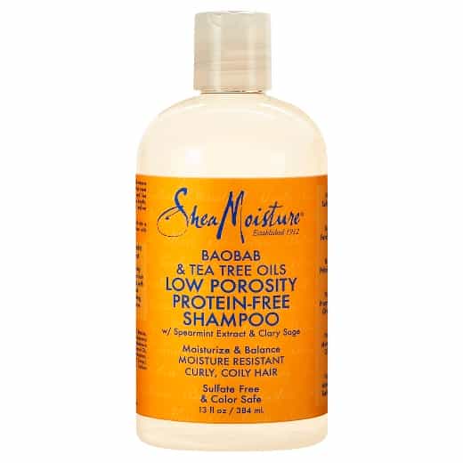 Shea Moisture Low Porosity Hydro Infus. Shampoo 13 Oz. By Malik Beauty