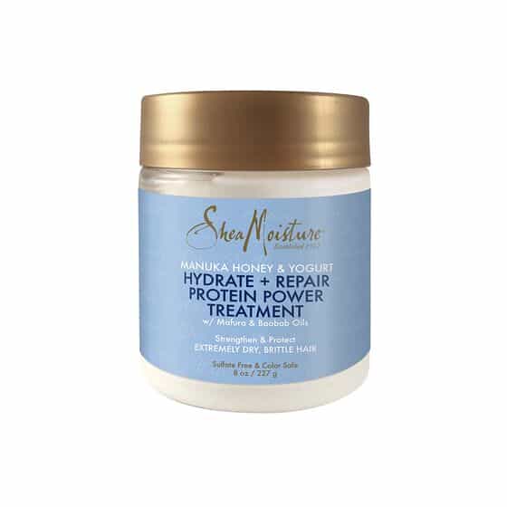 Shea Moisture Manuka & Yogurt H&R Protein Treat. 8oz By Malik Beauty