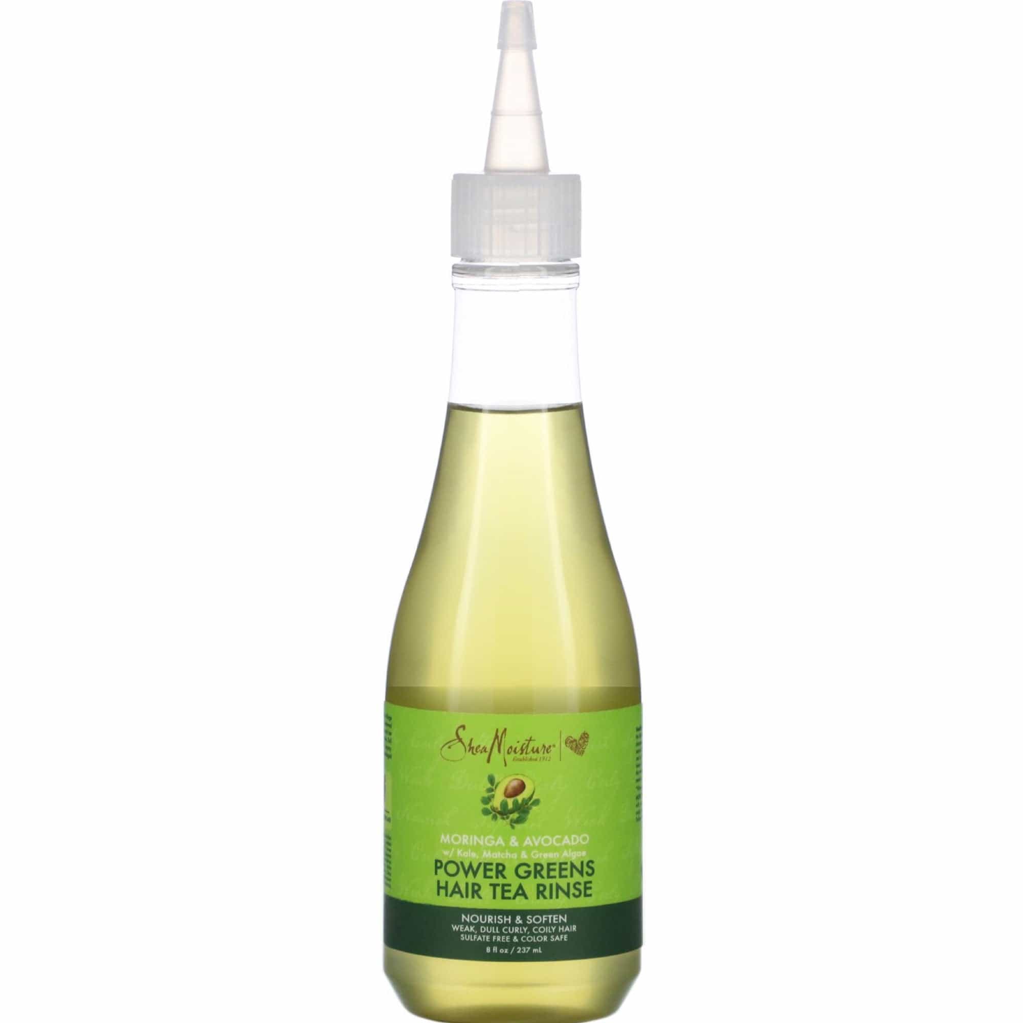 Shea Moisture Moringa & Avocado Power Greens Rinse 8oz By Malik Beauty