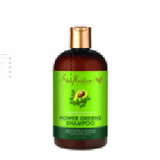 Shea Moisture Moringa & Avocado Power Greens Shampoo 13oz By Malik Beauty