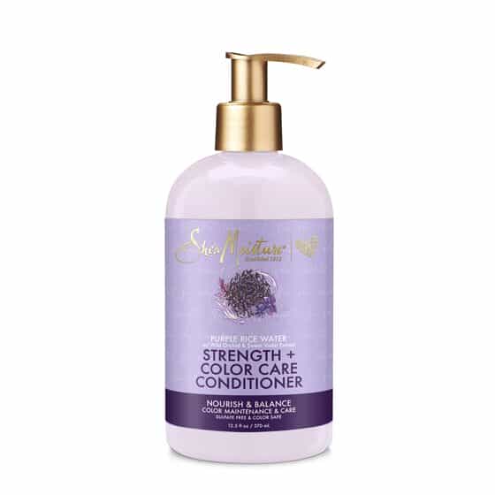 Shea Moisture Purple Rice Water Conditioner 13 oz By Malik Beauty