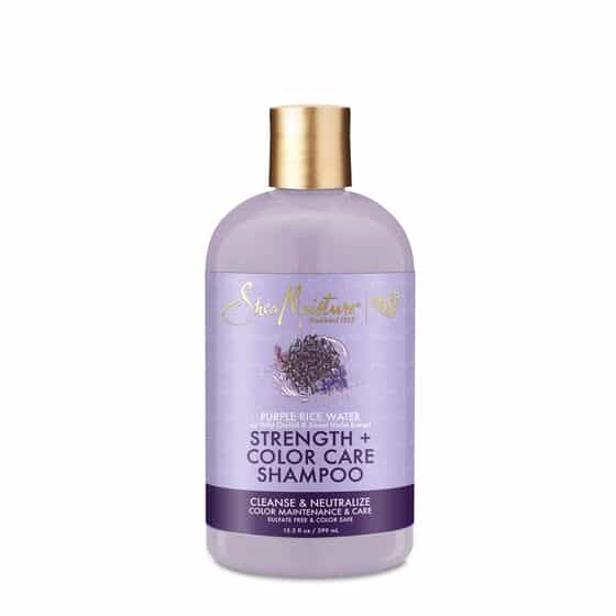 Shea Moisture Purple Rice Water Shampoo 13 oz By Malik Beauty