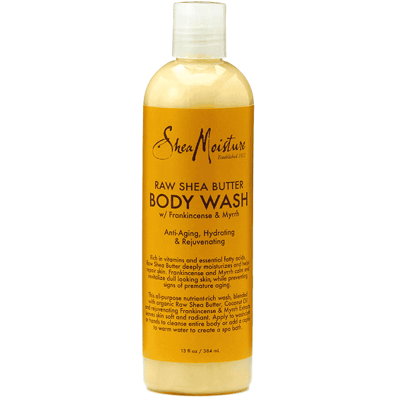 Shea Moisture Raw Shea Butter Body Wash 13oz By Malik Beauty
