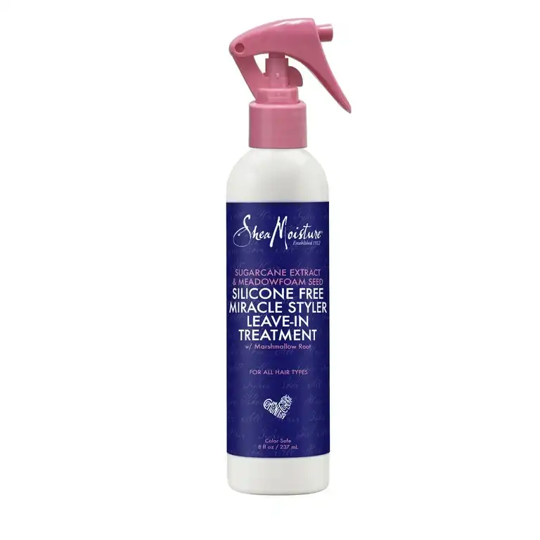 Shea Moisture Sugarcane & Meadowfoam Leave in Treat. 8oz By Malik Beauty