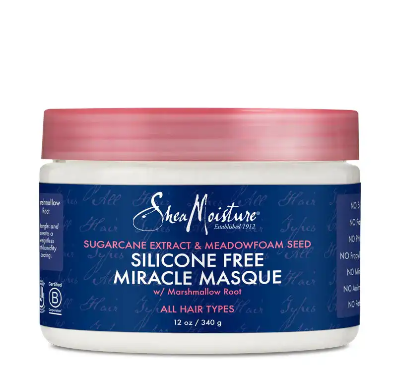 Shea Moisture Sugarcane Extract Mir. Masque 12oz By Malik Beauty