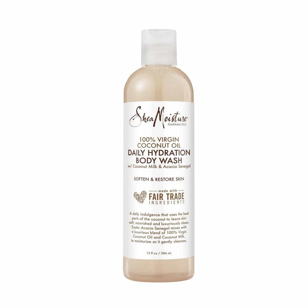 Shea Moisture Virgin Coco Daily Hydr. Body Wash 13 Oz. By Malik Beauty