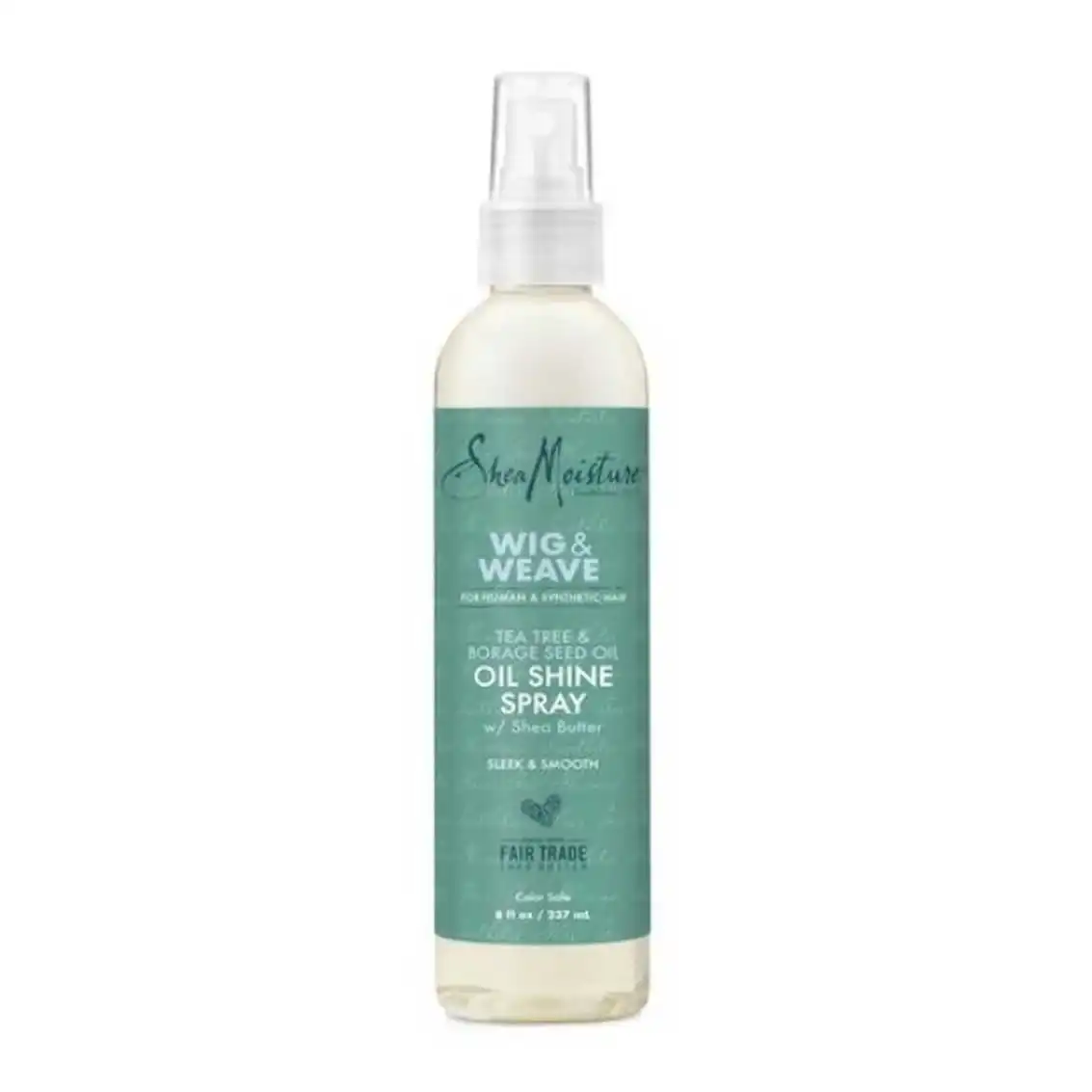 Shea Moisture Wig & Weave Oil Shine Spray 8oz By Malik Beauty