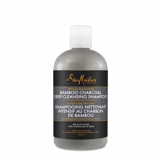 Shea Moisture ABS Bamboo Charcoal Cleansing Shampoo 13oz By Malik Beauty