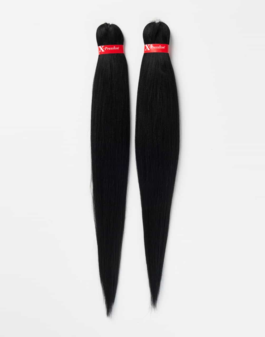 Expression Braid Pre Stretched col. 1 By Malik Beauty